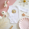 Liberty of London Pumpkin Baby Bodysuit Long Sleeve - Bodysuits - 3