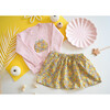 Liberty of London Childrens Elasticated Skirt, Michelle Yellow - Skirts - 8