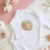 Liberty of London Pumpkin Baby Bodysuit Long Sleeve - Bodysuits - 2