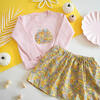 Liberty of London Childrens Elasticated Skirt, Michelle Yellow - Skirts - 2