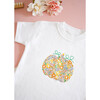 Liberty of London Childrens Pumpkin Short Sleeve T-Shirt, White - T-Shirts - 2
