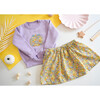 Liberty of London Childrens Elasticated Skirt, Michelle Yellow - Skirts - 3