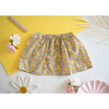 Liberty of London Childrens Elasticated Skirt, Michelle Yellow - Skirts - 6