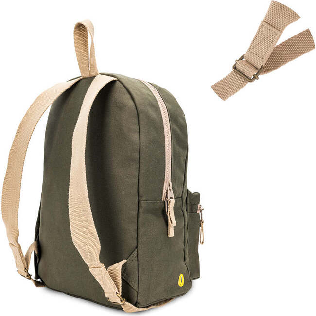 B Pack Backpack, Dark Olive - Backpacks - 3