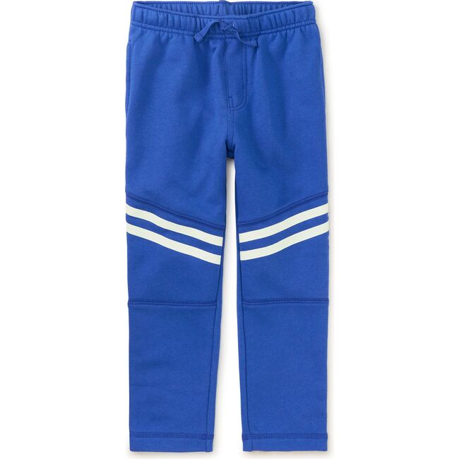 Speedy Striped Joggers, Majorelle Blue