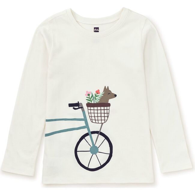 Wheelie Fun Graphic Tee, Chalk