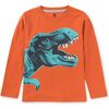 T-Rex Chomp Graphic Tee, Terra - T-Shirts - 1 - thumbnail