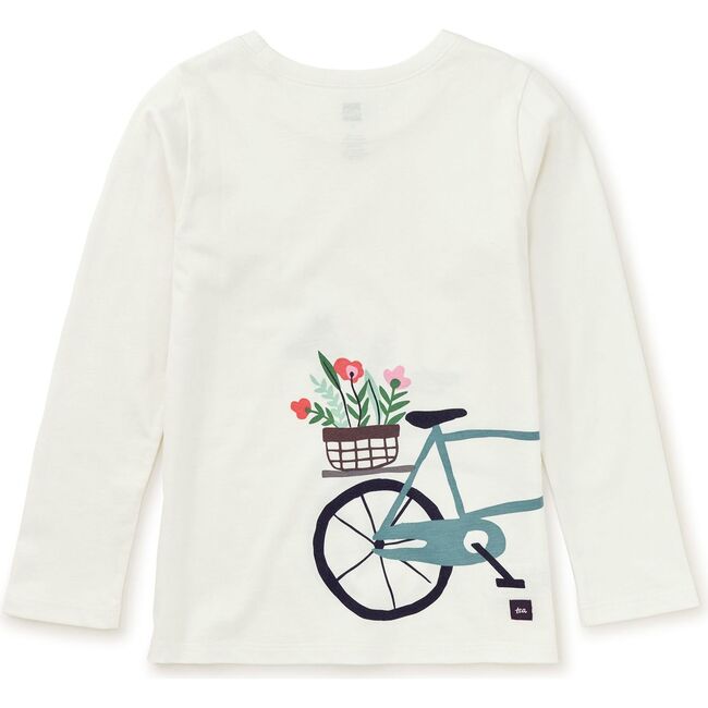 Wheelie Fun Graphic Tee, Chalk - T-Shirts - 3