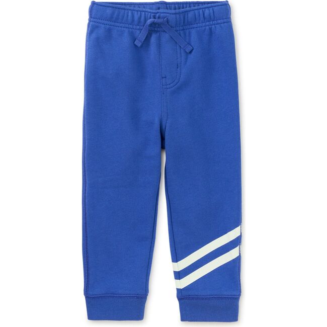 Speedy Striped Baby Joggers, Majorelle Blue