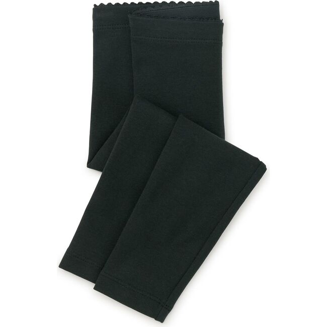 Solid Leggings, Jet Black - Leggings - 4