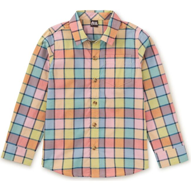 Plaid Button Up Shirt, Van Lake Plaid