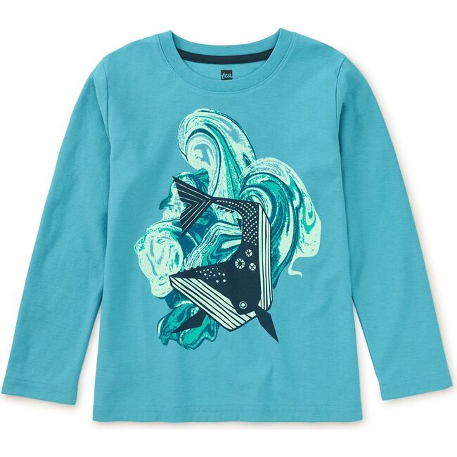 Marbled Whale Graphic Tee, Seashore