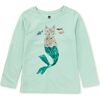 Mermaid Kitty Graphic Tee, Garden Party - T-Shirts - 2