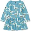 Long Sleeve Pocket Dress, Squabble of Seagulls - Dresses - 3