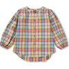 Long Sleeve Button-Up Tunic, Van Lake Plaid - Button Downs - 1 - thumbnail