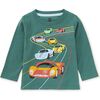 Le Mans Race Graphic Tee, Silver Pine - T-Shirts - 2