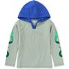 Happy Hoodie Snake Sleeves, Mica - Sweatshirts - 1 - thumbnail