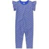 Ruffle Sleeve Baby Romper, Tiny Tulip - Jumpsuits - 1 - thumbnail