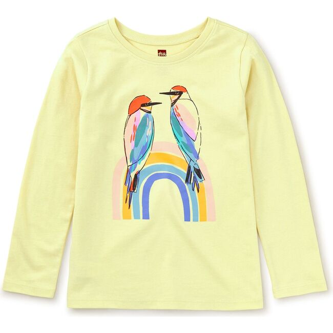 Rainbow Bee Eater Graphic Tee, Hay