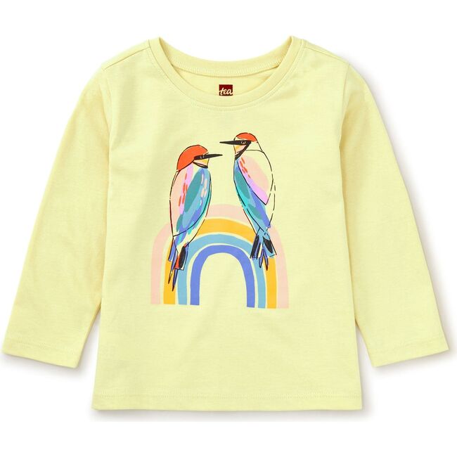 Rainbow Bee Eater Graphic Tee, Hay - T-Shirts - 3