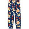 Printed Stretchy Everyday Joggers, Turkish Coastal Floral - Sweatpants - 1 - thumbnail