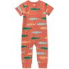 Pocket Baby Romper, School of Anchovies - Rompers - 1 - thumbnail