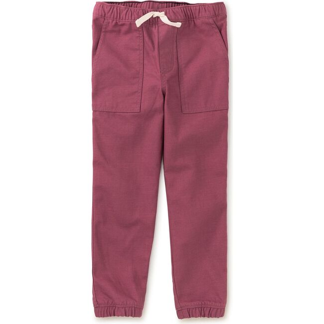 Game On Reverse Twill Joggers, Cherrywood