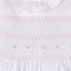 Hand-Smocked Baby Dress Willow, white - Dresses - 4