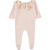 Caline Large Ruffle Collar Pyjamas, Petal - Pajamas - 1 - thumbnail