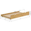 P'kolino Wood Trundle  - Natural - Beds - 2