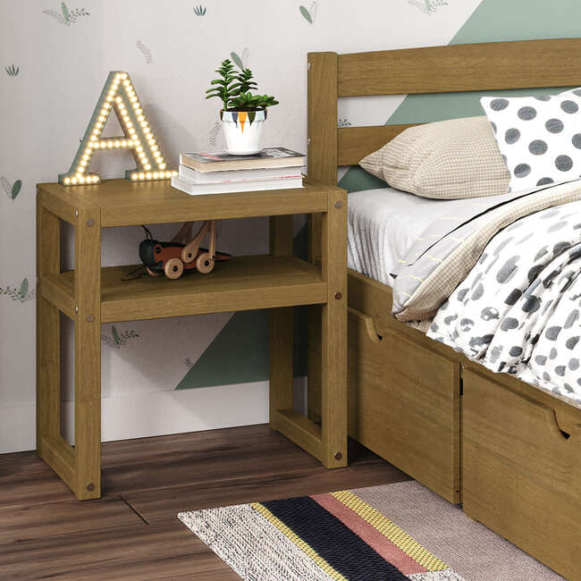 P'kolino Urban Wood Nightstand - Natural Oak - Nightstands - 4