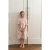 Exquise Giverny Floral Print Gathered Neck Balloon Sleeve Nightdress, Peach - Dresses - 3