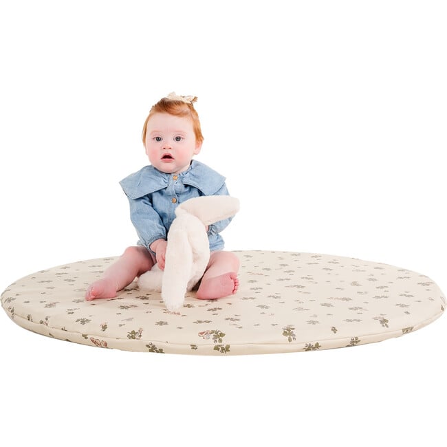 Water-Resistant Mini Circle Padded Mat, Peter Rabbit - Playmats - 3