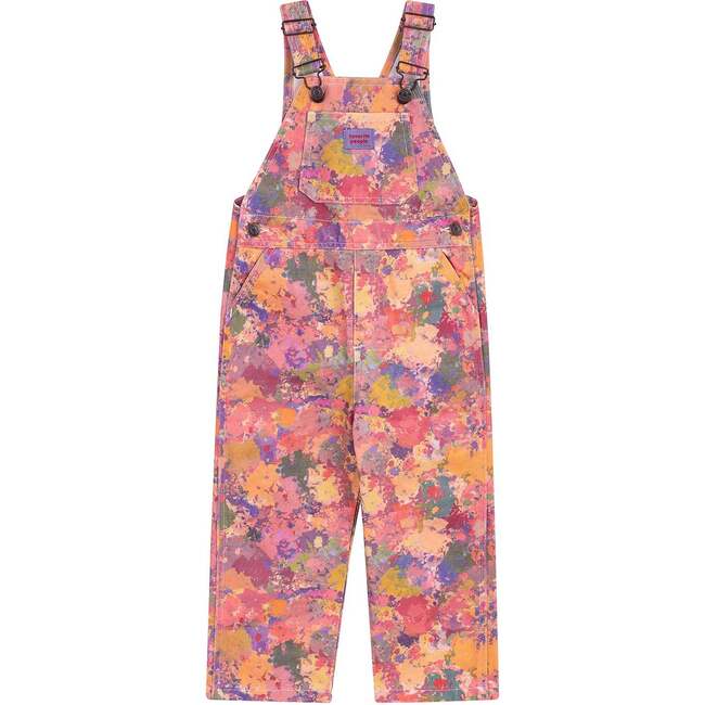 Sophie Front Pocket Long Overalls, Multicolors