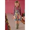 Selena Corduroy Front Pocket Skirt Overalls, Blue & Multicolors - Overalls - 6