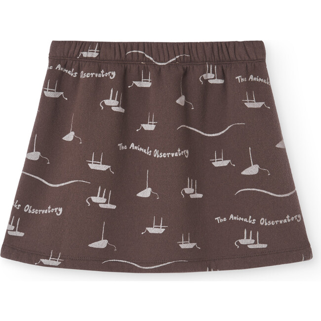 Wombat Boats Regular Fit Skirt, Deep Brown - Skirts - 2