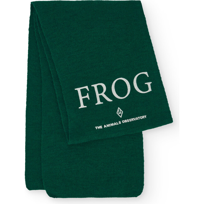 Snake Frog Scarf, Green