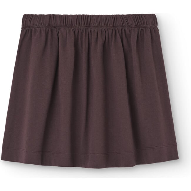 Turkey Regular Pleated Skirt, Deep Brown - Skirts - 2