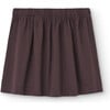 Turkey Regular Pleated Skirt, Deep Brown - Skirts - 2