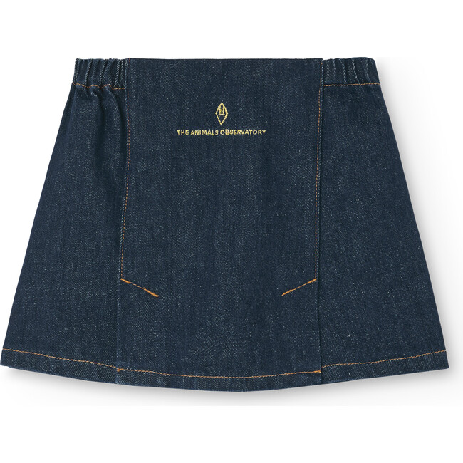 Indigo Shrimp Regular Fit Mini Skirt, Indigo