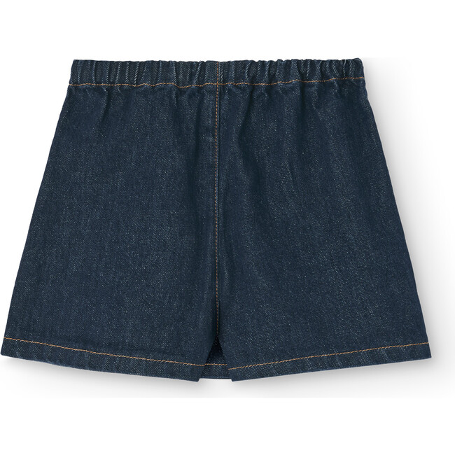 Indigo Shrimp Regular Fit Mini Skirt, Indigo - Skirts - 2