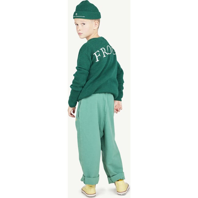 Elephant Relaxed Fit Pants, Green - Pants - 4