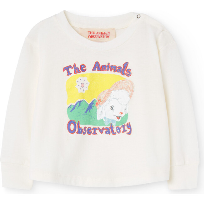 Baby Wapiti Long Sleeve T-Shirt, White