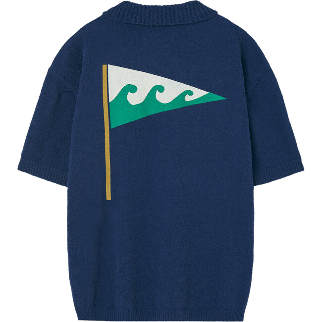 Raven Animals Observatory Kids Relaxed Fit Sweater, Navy - Sweaters - 2