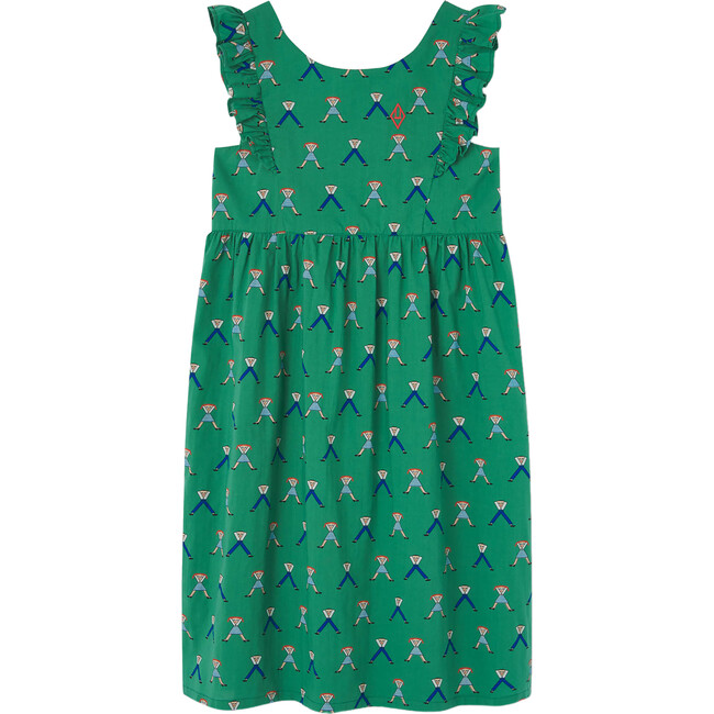 Otter Men & Women Kids Relaxed Fit Dress, Green