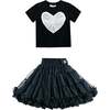 Valerie Heart Skirt Outfit, Multicolor - Mixed Apparel Set - 1 - thumbnail