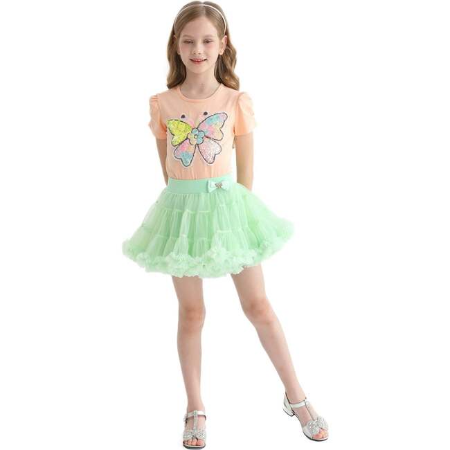 Selena Butterfly Skirt Outfit, Multicolor - Mixed Apparel Set - 2