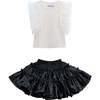 Ruth Ruffle Skirt Outfit, Multicolor - Mixed Apparel Set - 1 - thumbnail