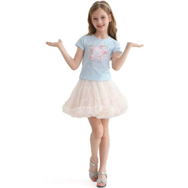 Ruby Swan Skirt Outfit, Multicolor - Mixed Apparel Set - 4