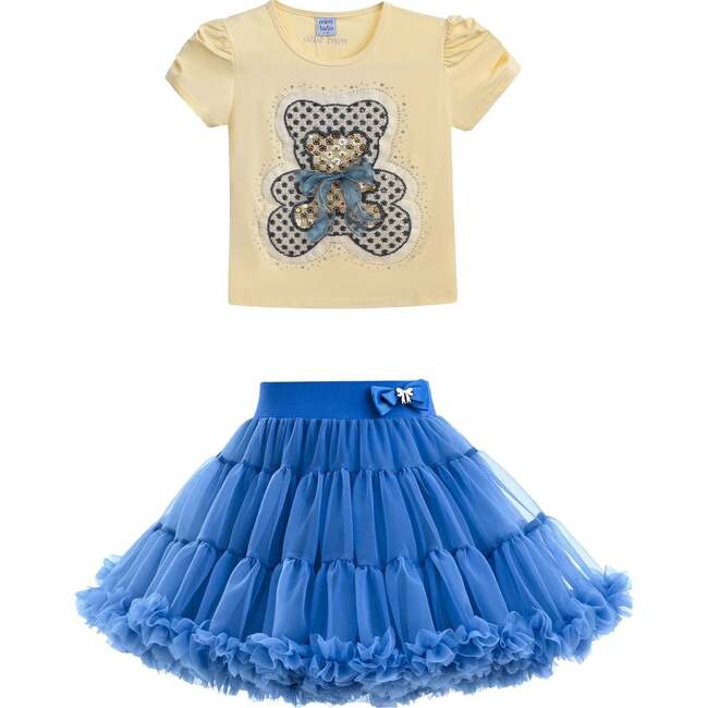 Carla Bear Skirt Outfit, Multicolor